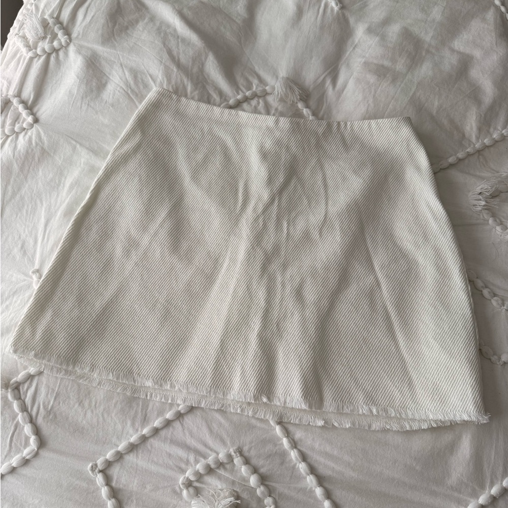 Urban Outfitters White Mini Skirt